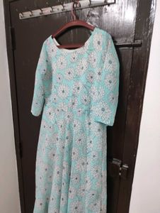 Floral Print Dress 🩵