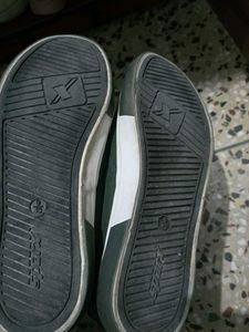 Sparx SM-976 Green Slip-On Shoes - Size 6
