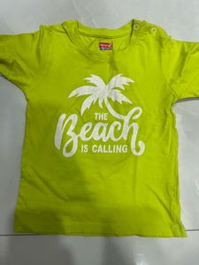 Lime Green Tshirt For Boys