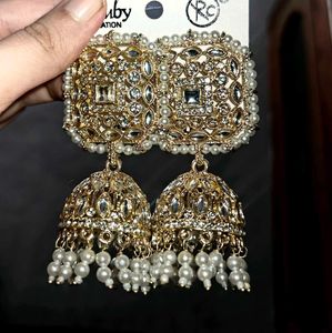 Statement Jhumka Earrings