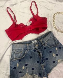 Victoria Red Non Padded Bra!