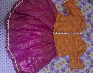 kids Ethnic lehenga choli set