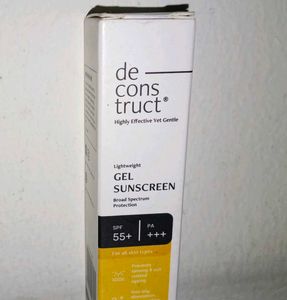 Deconstruct Gel Sunscreen SPF 55+