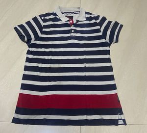 👕Stripped Polo T-shirt Multicoloured 👕