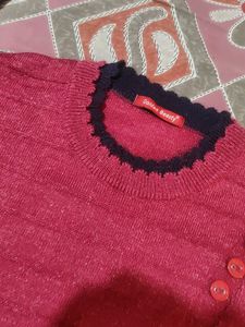 Cute Pink Knit Cardigan