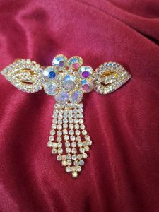 Hair Clip Whitestone
