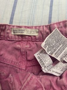 Zara pinteresty y2k pink Jeans 🩷