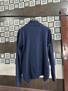 Burberry Quarter Zip Sweater