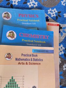Class XII Practical Notebooks