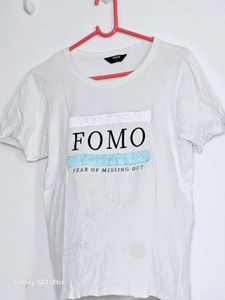 White Summer Cotton Tshirt