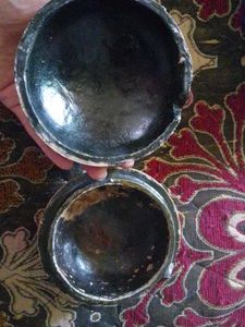 Vintage Hand-Painted Trinket Box