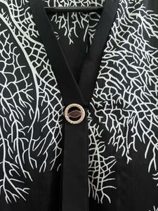 Women Black Printed Top