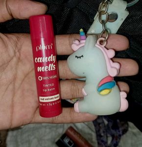 Plum Tinted Red Velvet Lip Balm