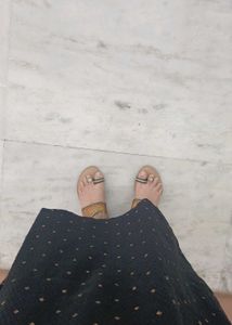 This Foot Is Made With Pattu Border