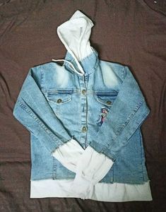 Hooded Denim Jacket