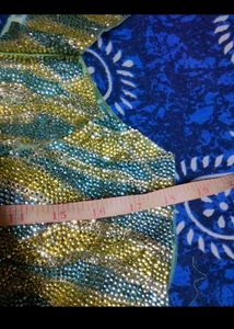 Designer Blouse With Back Net