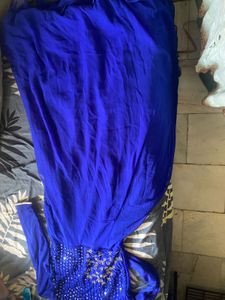 Royal Blue Beaded Dress