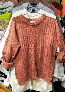 Rust Brown Sweater