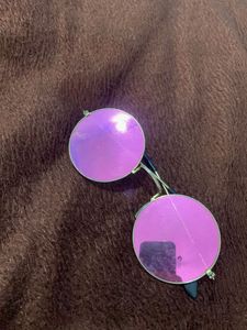 Pink Round Sunglasses