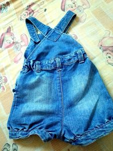 Denim Bunny Overalls
