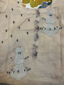 Stitched Organza Suit