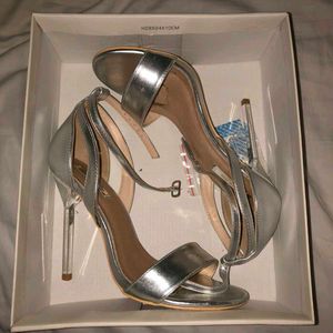 Y2K Silver Heels 🎀