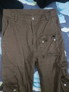 Brown Cargo Pants