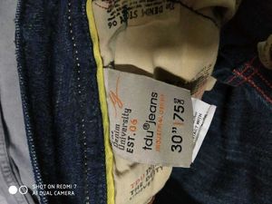 Dark Blue Slim Fit TDU jeans