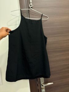 Black Tank Top from Topshop