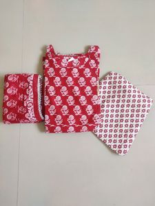 Cotton Kurta Set