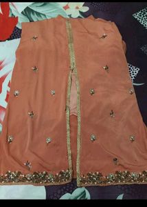 Saree &amp; Coral Suit