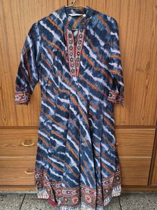 Biba Stylish Tie-Dye Print Kurta anarkali