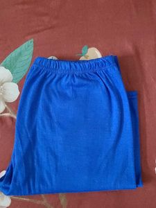 Blue Stretchable Leggings