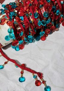 Beads Lace For Dupatta and Lehnga
