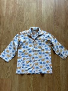 Mulmul Cotton Kids Set - Elephant Print