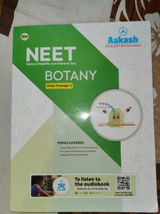 Aakash NEET Botany Study Package - Like New!