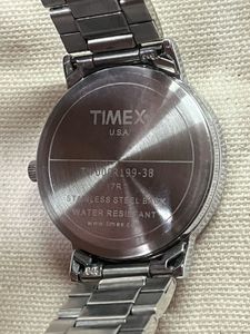 Classic Timex Stainless Steel Watch – Sleek &amp; Reli