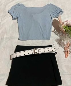 Zara Crop Top🩵