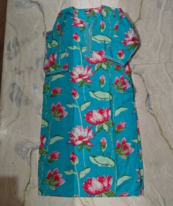 Floral Kurta with afghani pants