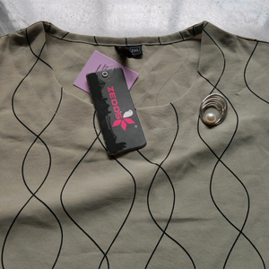 Brand new with tag mossy green coloured women top