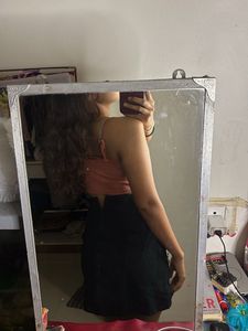 Ribbed Tie-Front Tank