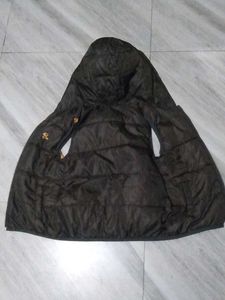 Yellow &amp;Brown Kids Puffer Jacket