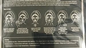 Manisha Malhotra Brightening Sheet Mask Combo
