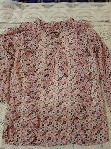 Multicolored Ruffle Top For Casual And Formal Look