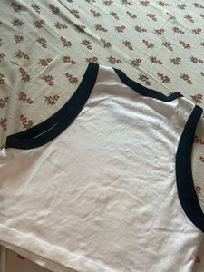 white tank crop top