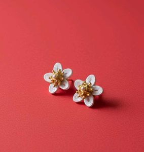 Floral Stud Earrings