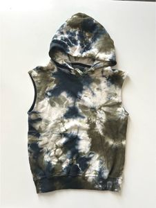 Tie-dye Sleeveless Hoodie from Gotcha Dubai