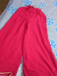 Brand New Three Piece Set Nayra kurti With Plazzo