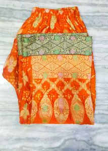 Combo Of Pretty Satin Cotton Kurta And Palazzo