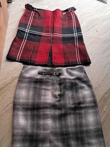 Combo Of  Two  Premium  Imported Fabric  Skirt